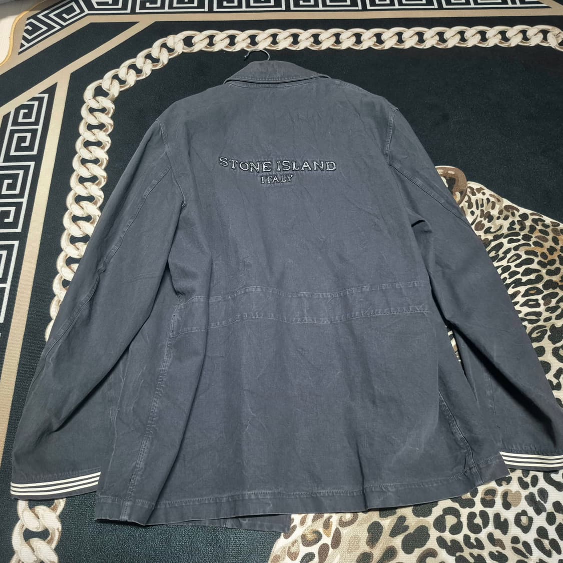 (희귀)스톤 아일랜드 05s/s USN 마리나 트렌치 코트 2XL 정품 상품이미지5