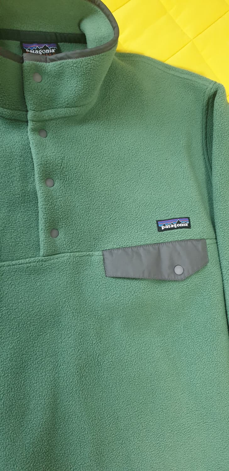 파타고니아 헤비웨이트 신칠라 풀오버 그린 M
 상품이미지4