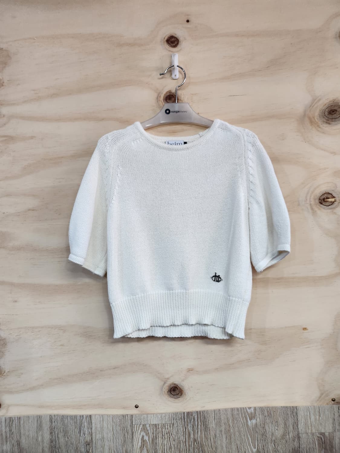 354) heim 반팔 니트 상품이미지1