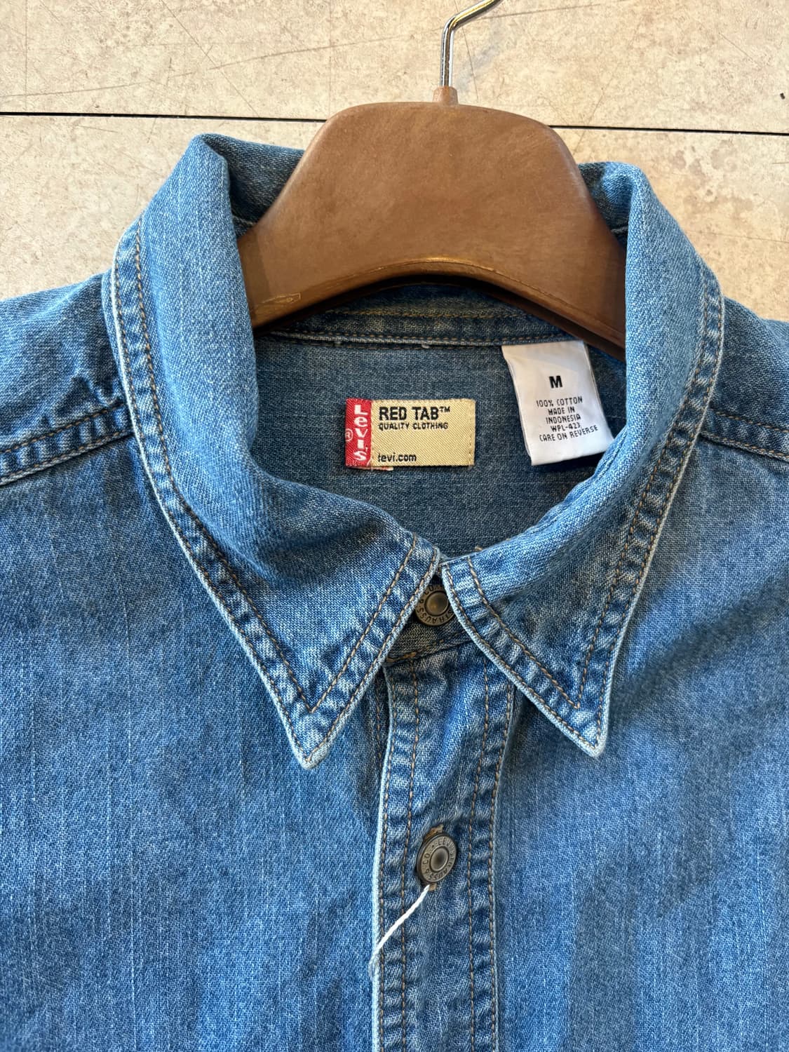 리바이스 데님 셔츠 상품이미지3