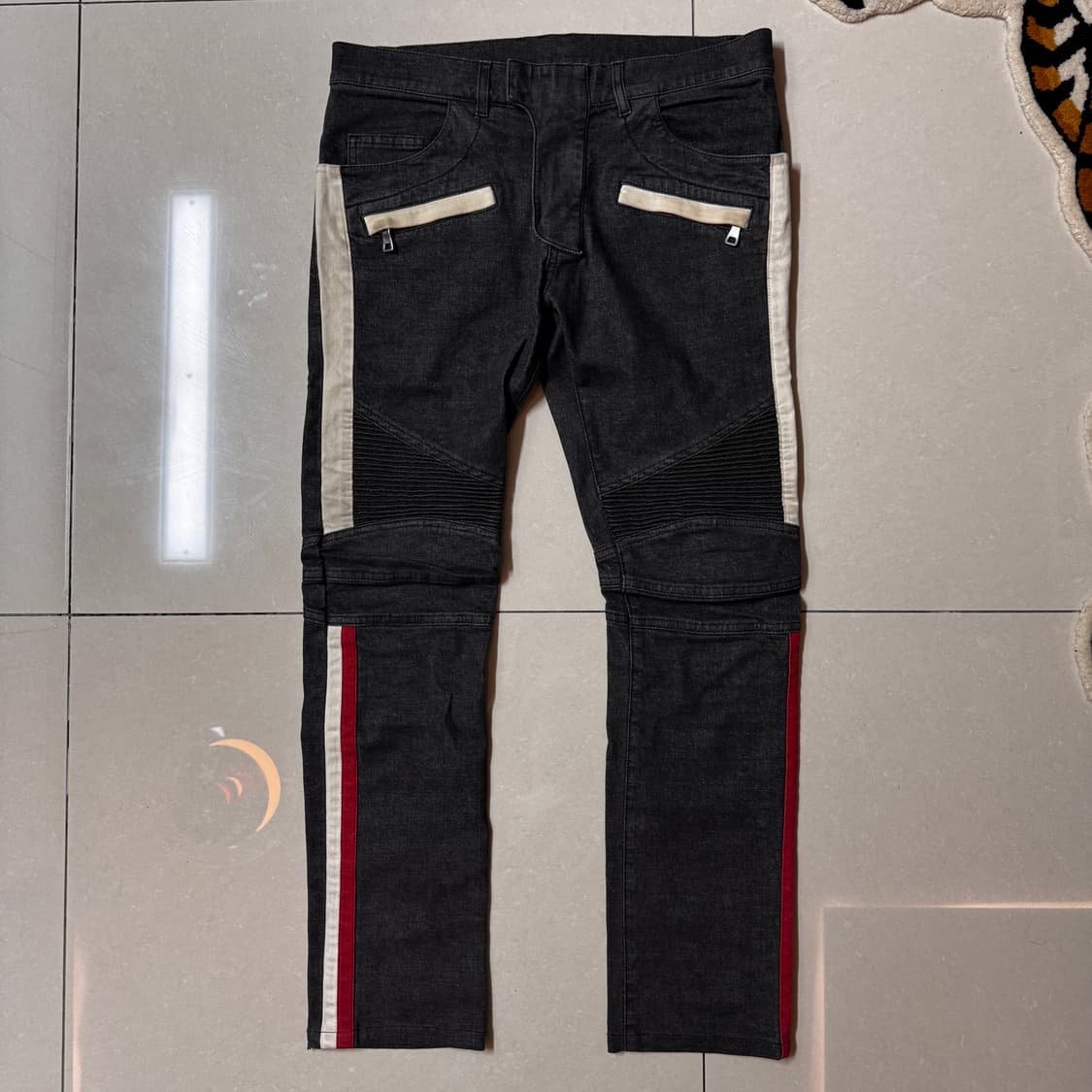 발망 슬림핏 바이커진 30 상품이미지1