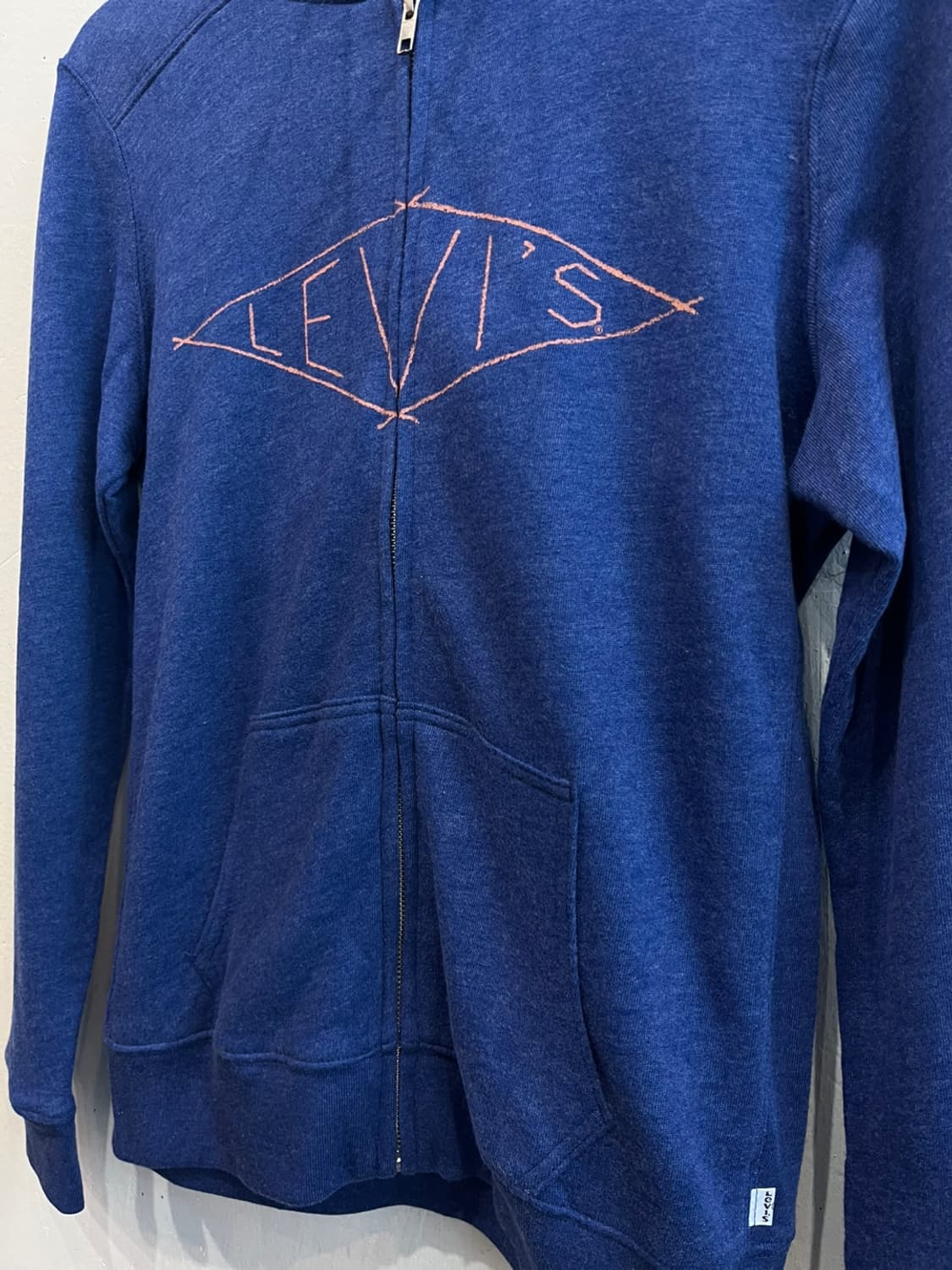 리바이스 로고 후드집업 S 상품이미지2
