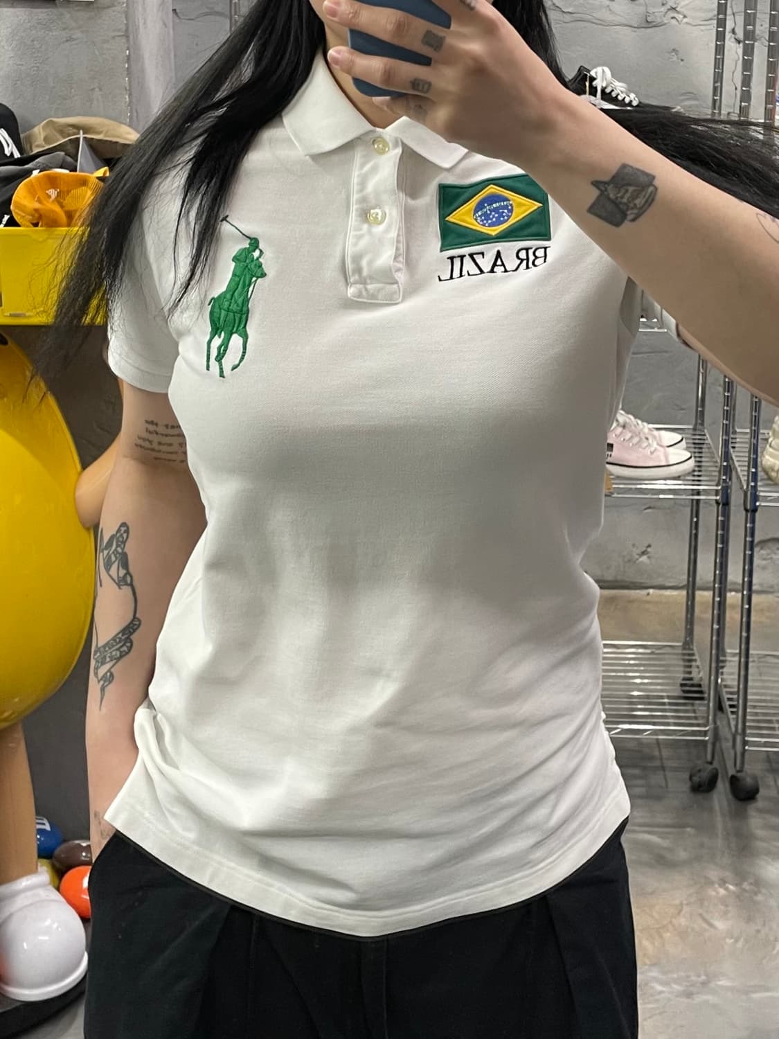 폴로 브라질 빅포니 pk 반팔 티셔츠 상품이미지9