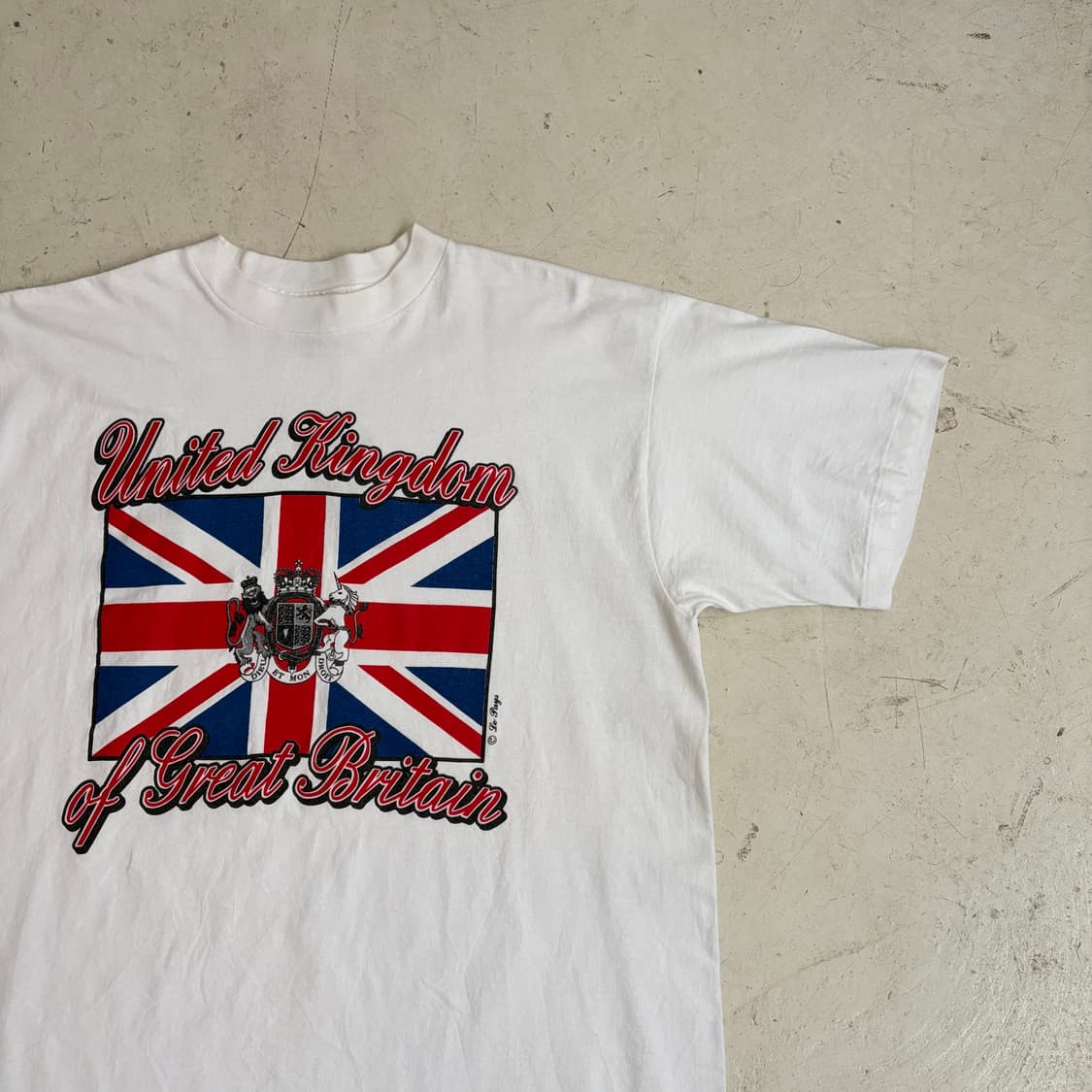 90s USA Le Pays 빈티지 싱글스티치 반팔티 XL 상품이미지2