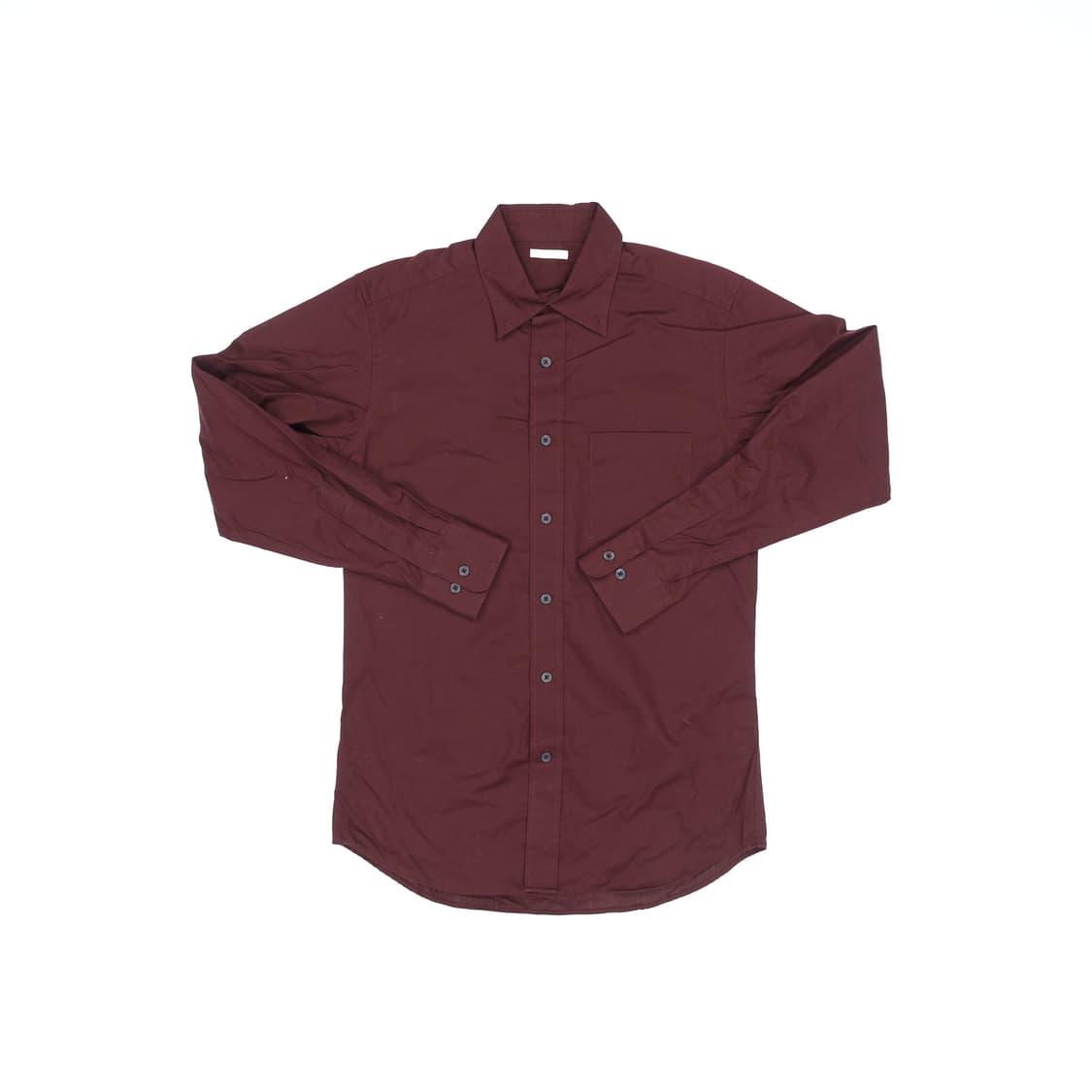 [S] 유니클로 GU 버건디 정장셔츠 긴팔셔츠 1230H1 상품이미지1