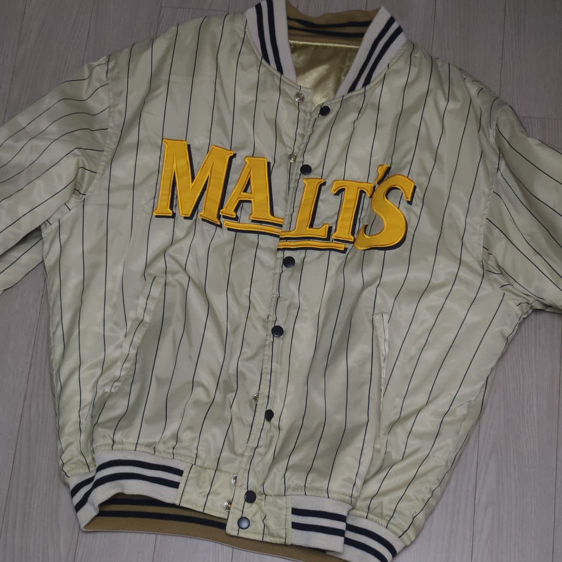 malts 리버시블 봄버 바시티 자켓 상품이미지1