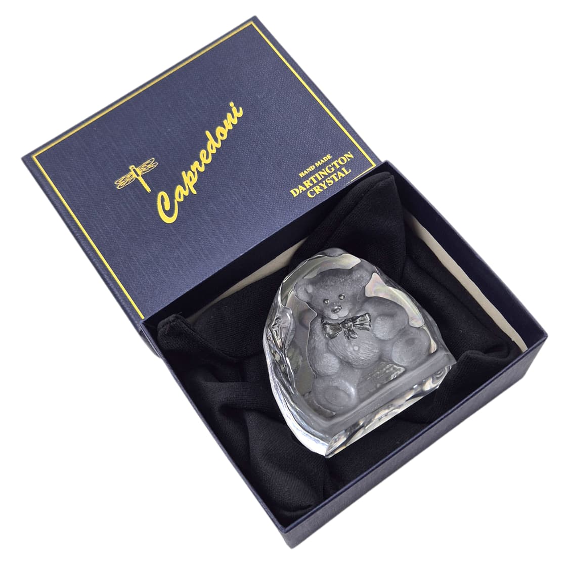 80s 영국 달링턴 크리스탈 테디베어 오브제 상품이미지2