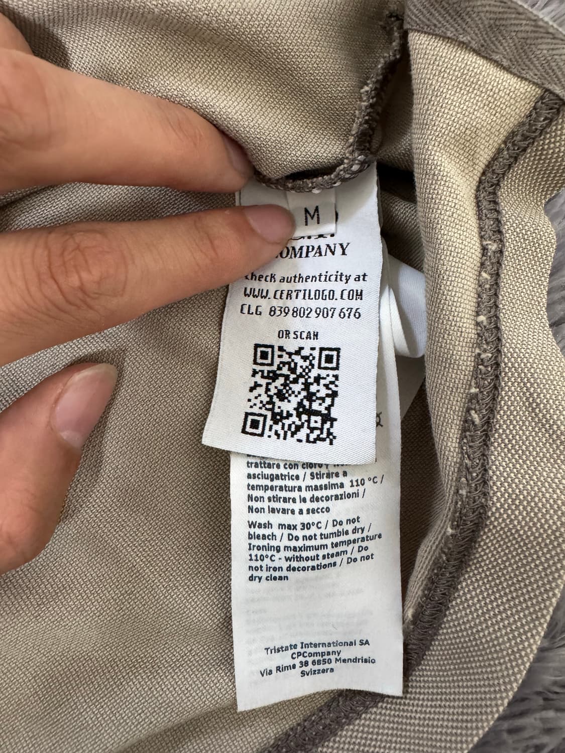 CP컴퍼니 반팔 카라티 상품이미지4