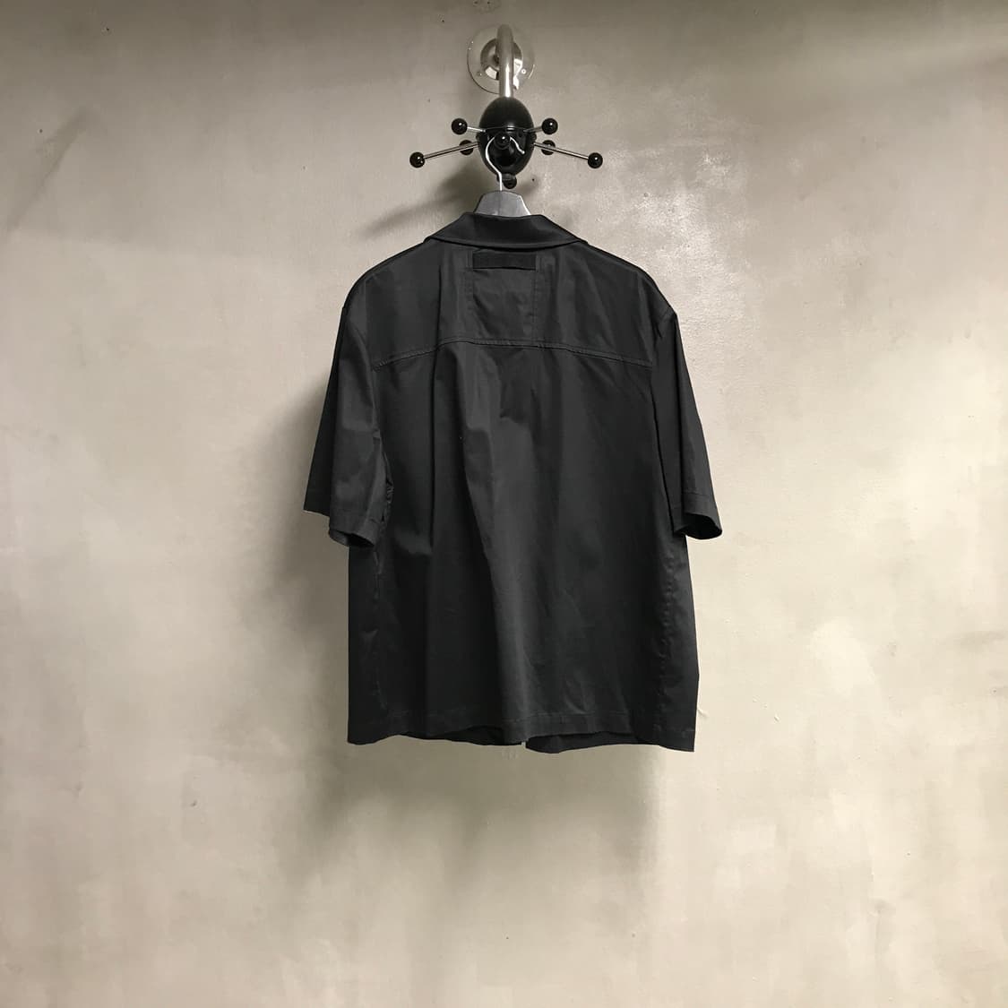 알릭스 반팔 셔츠 자켓 블랙 L 상품이미지8