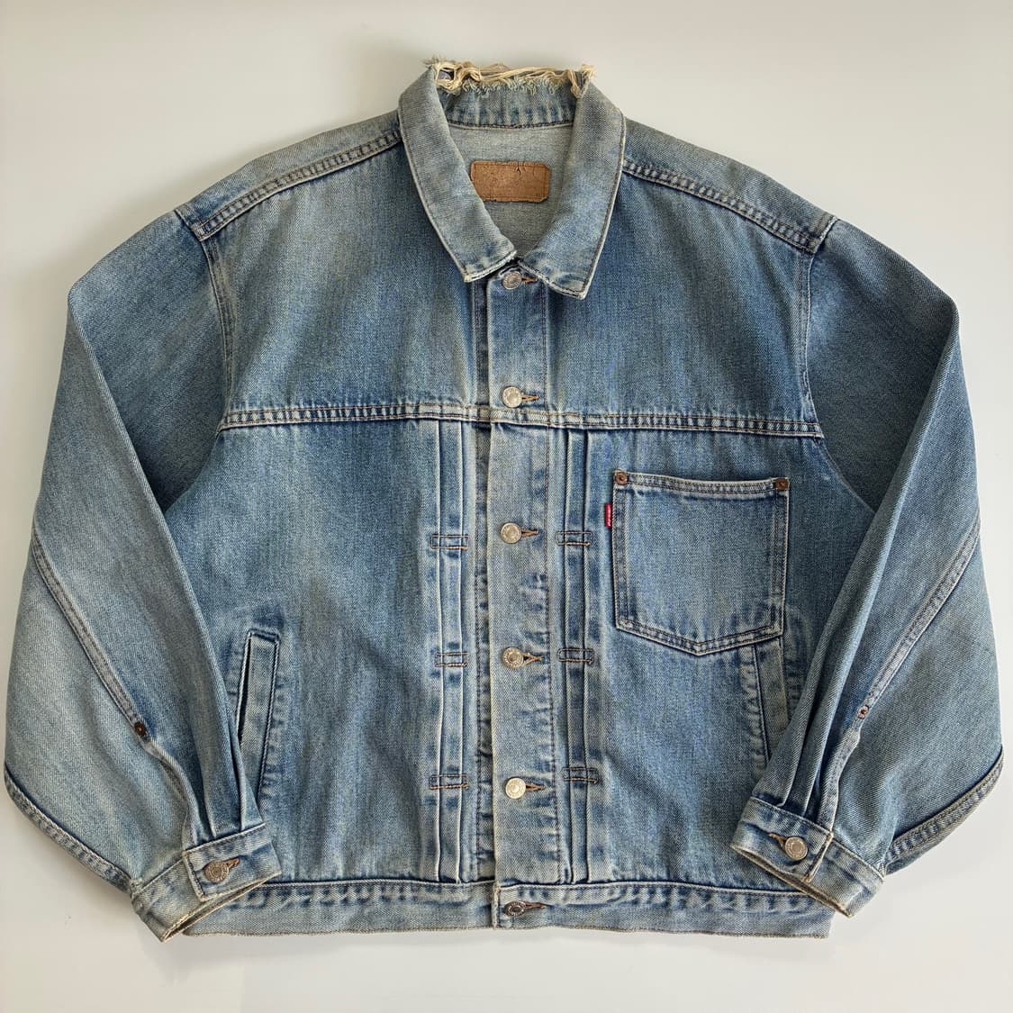 Levis  리비이스 90,s 1세대 데님 신치백 트러커 자켓 상품이미지1