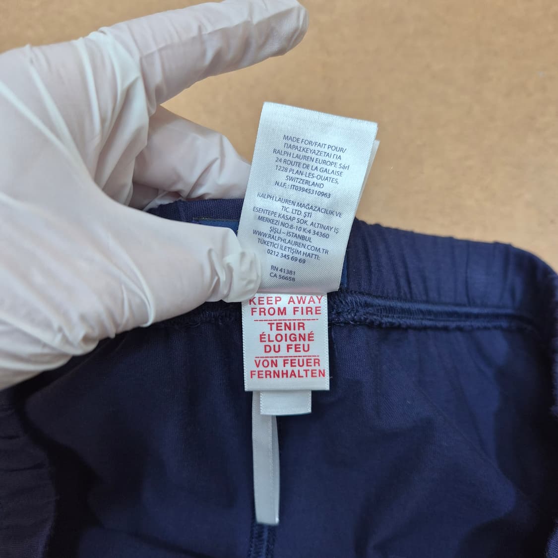 폴로랄프로렌 슬립웨어 반바지(네이비) 상품이미지9