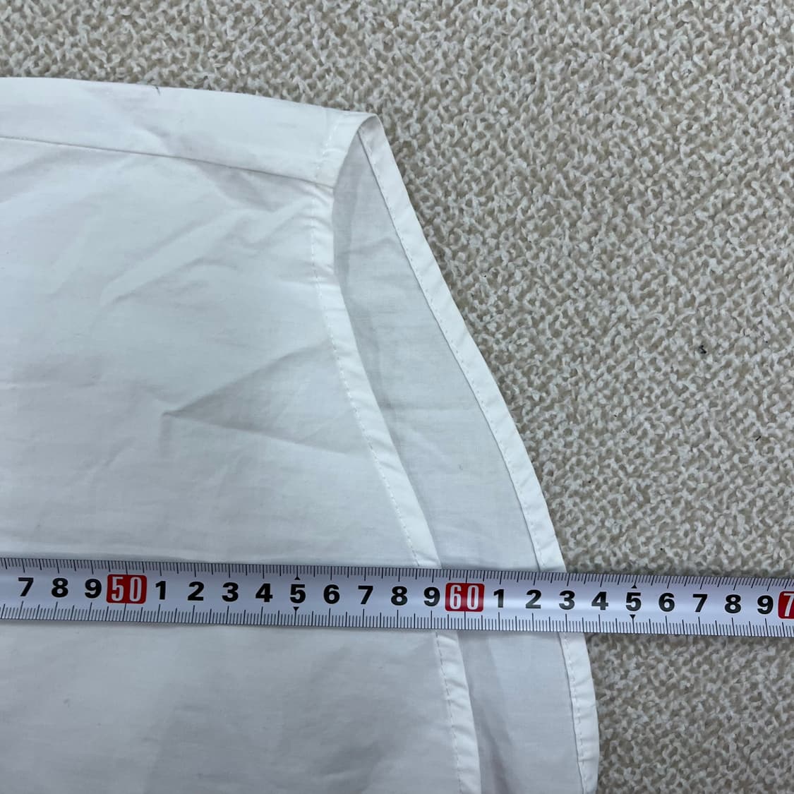 실측확인 사선완장 옥스포드 셔츠 남방 0123M 상품이미지7