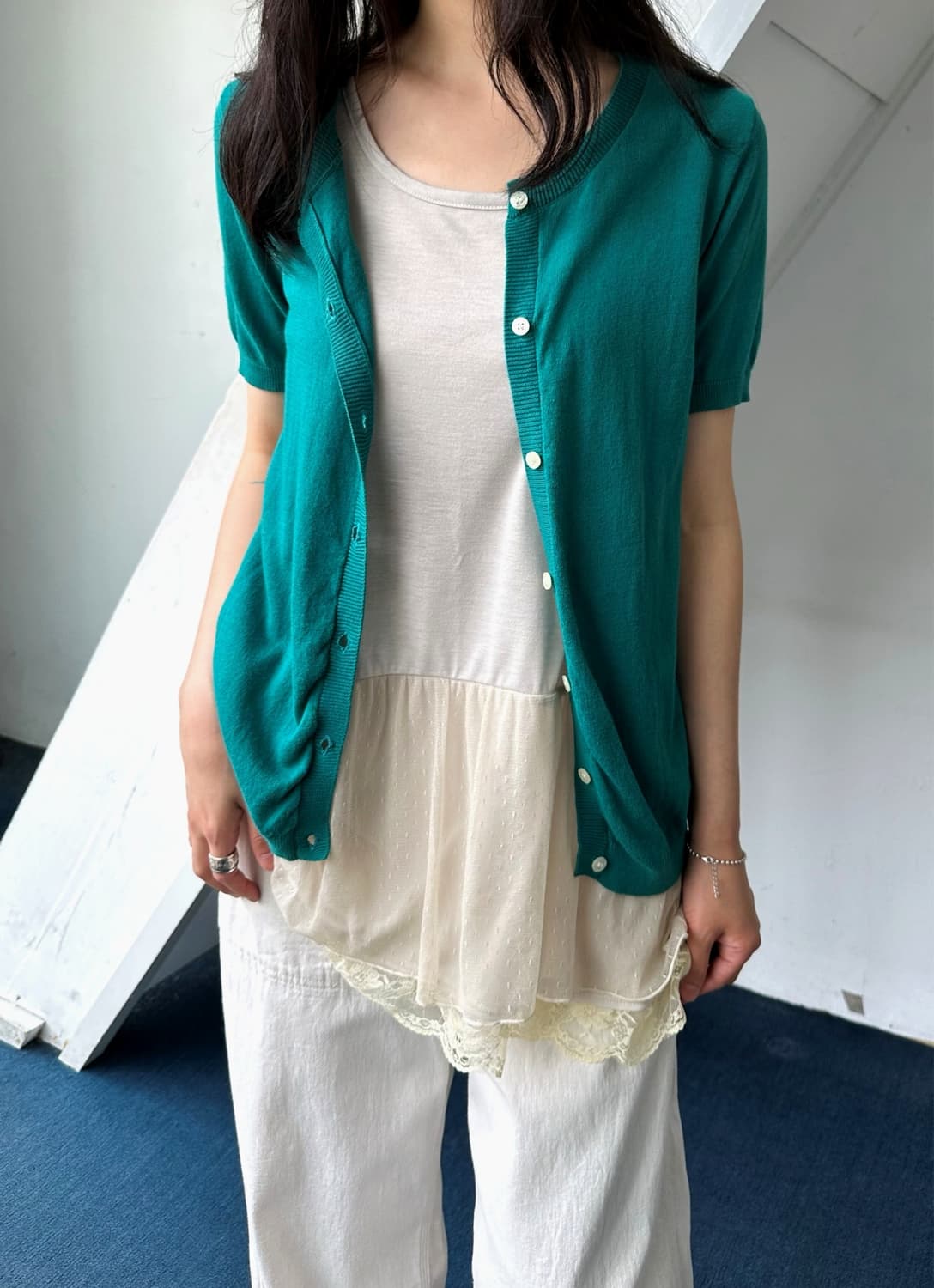 High gauge cotton short sleeve knit card 상품이미지7