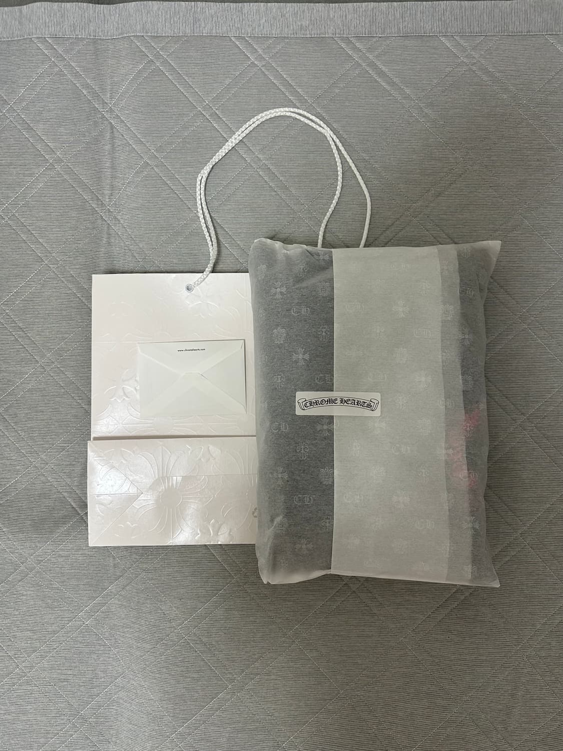 [XL] 크롬하츠 플로랄 블랙핑크 후드집업 새상품 상품이미지2