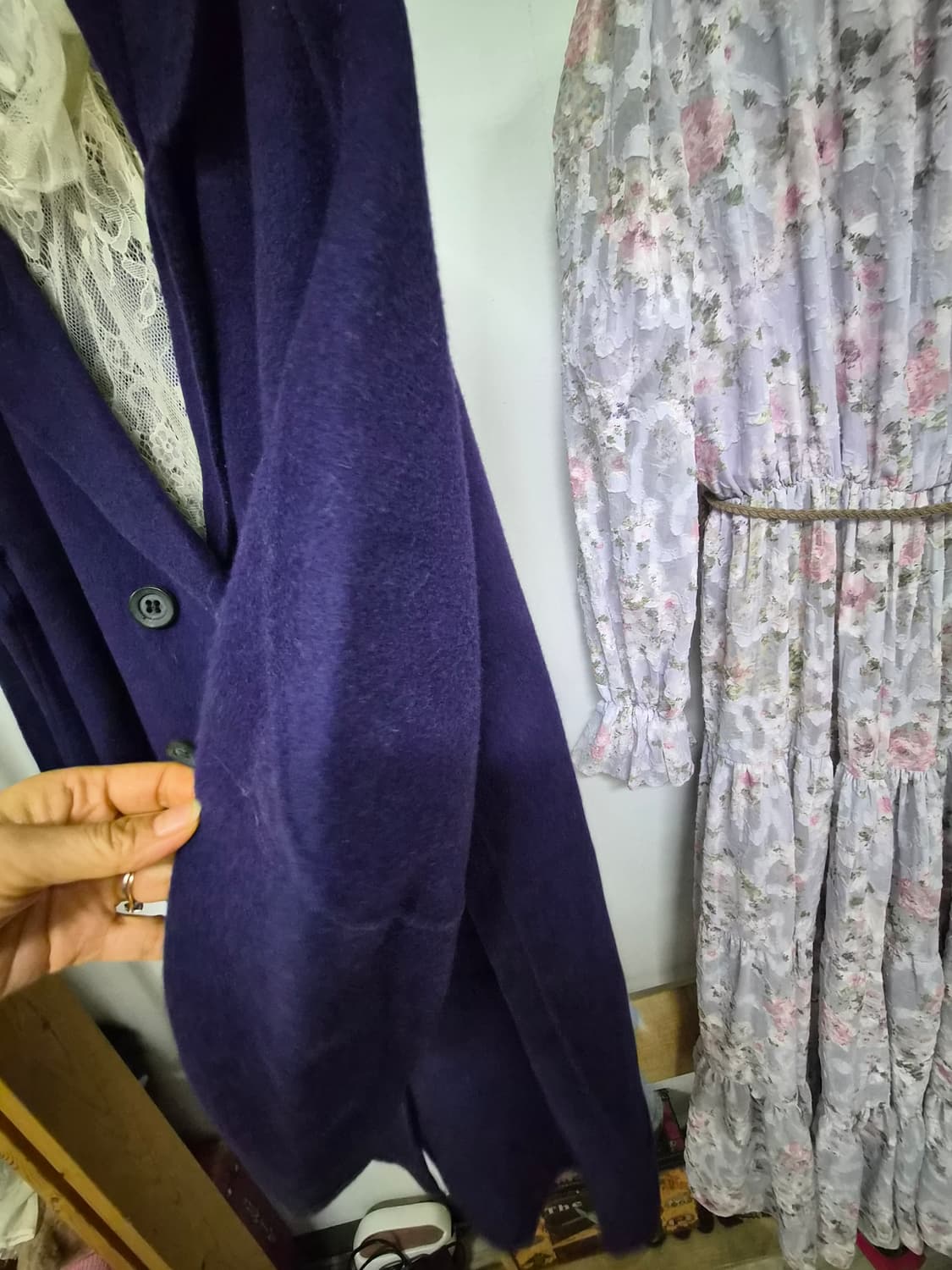 시스템  핸드메이드  코트 (Royal Purple) 상품이미지6