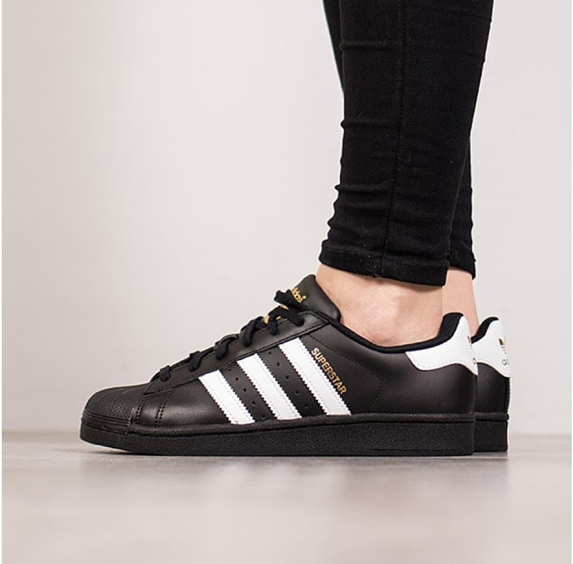 아디다스 슈퍼스타 검흰 운동화 230mm 상품이미지3