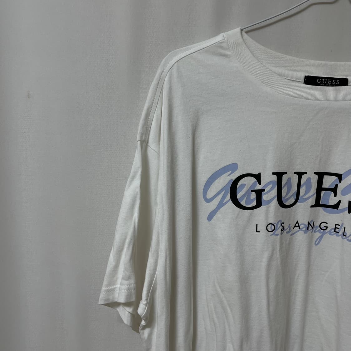 게스 레터링 빅로고 반팔티 S/90 상품이미지4