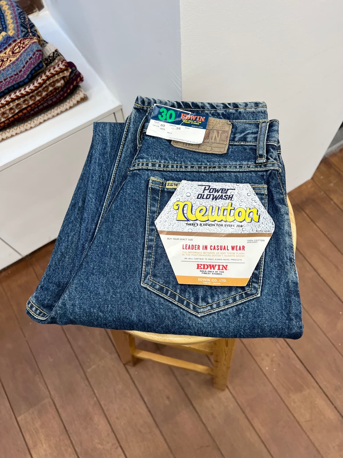 (27.5)에드윈 1404 뉴튼 테이퍼드 진 상품이미지1