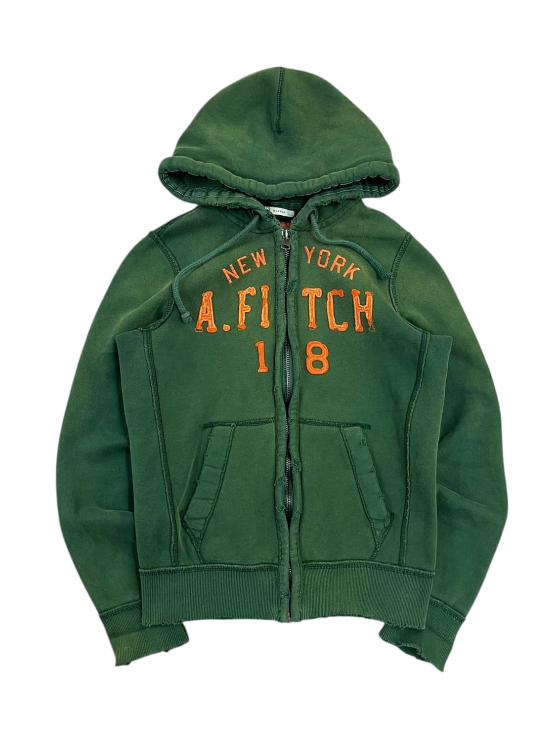 아베크롬비 후드집업 그린 S #csz2460 상품이미지3