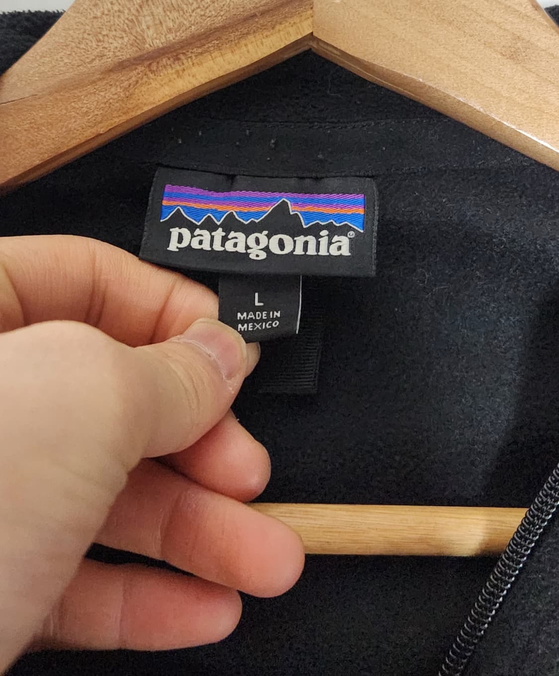 파타고니아 블랙 후리스 플러스 자켓 상품이미지6