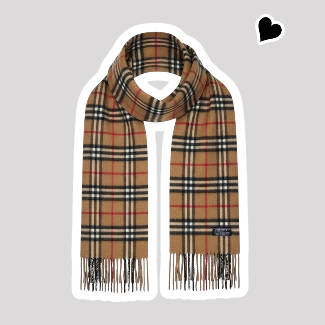 버버리 노바체크 렘스울 머플러 상품이미지1