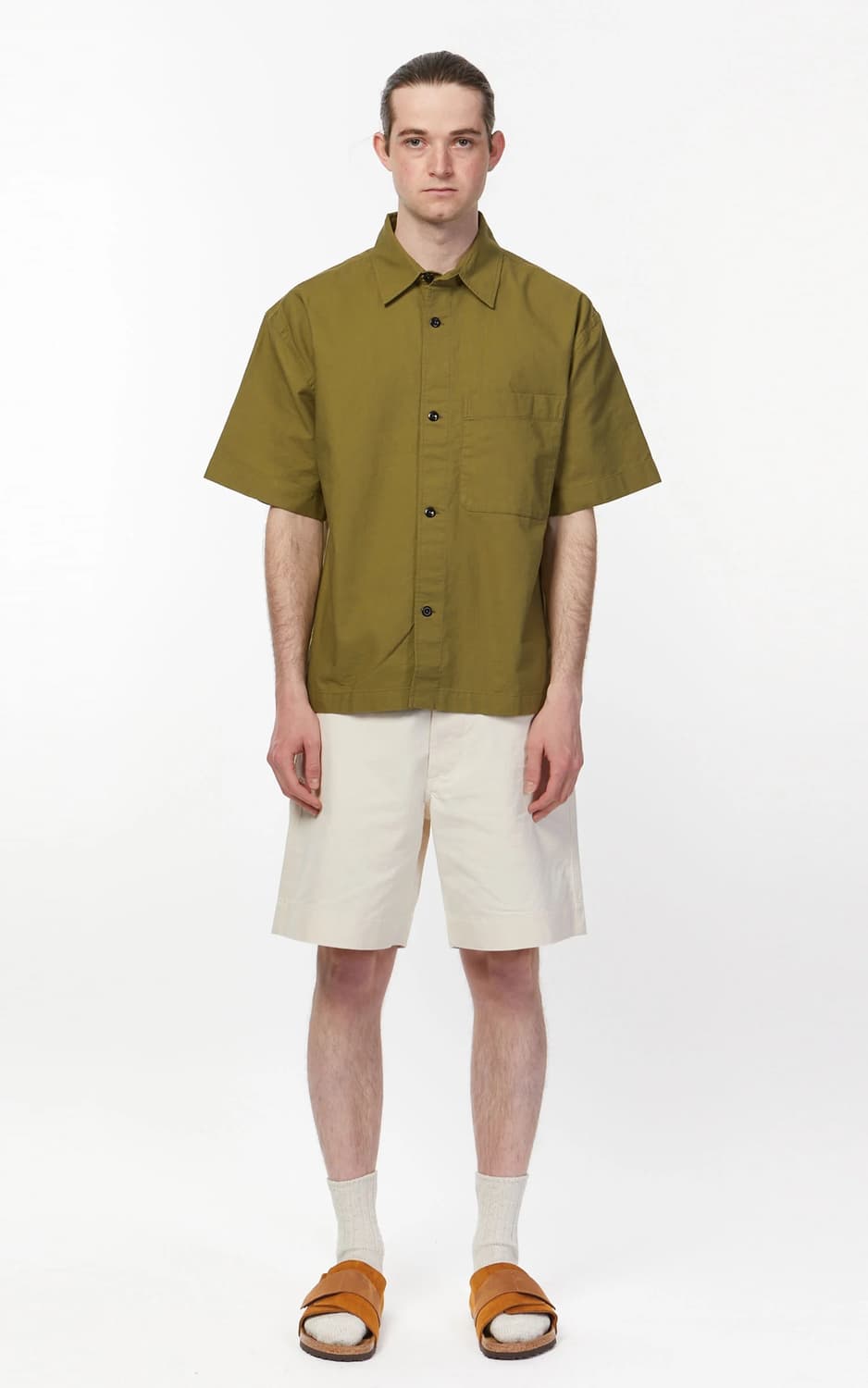 MHL 마가렛호웰 워커 반팔 셔츠 m 상품이미지4