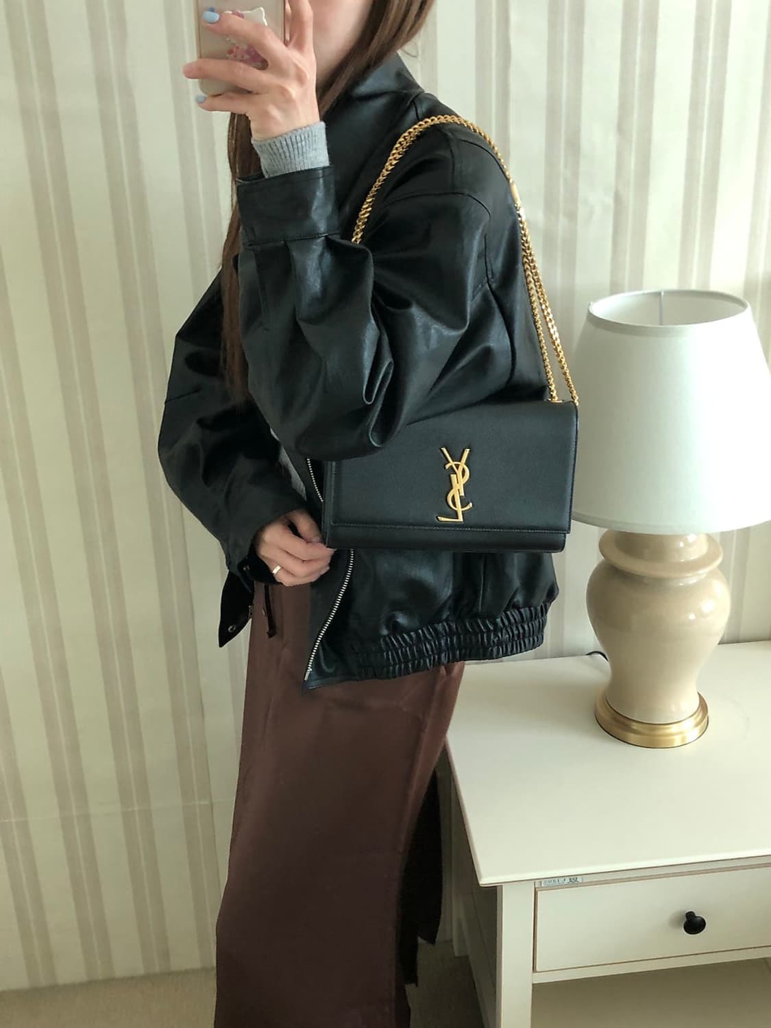 입생로랑 케이트 숄더 크로스백 상품이미지10