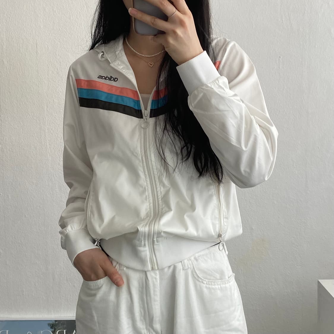 90) 아디다스후드바람막이 A2561 상품이미지3