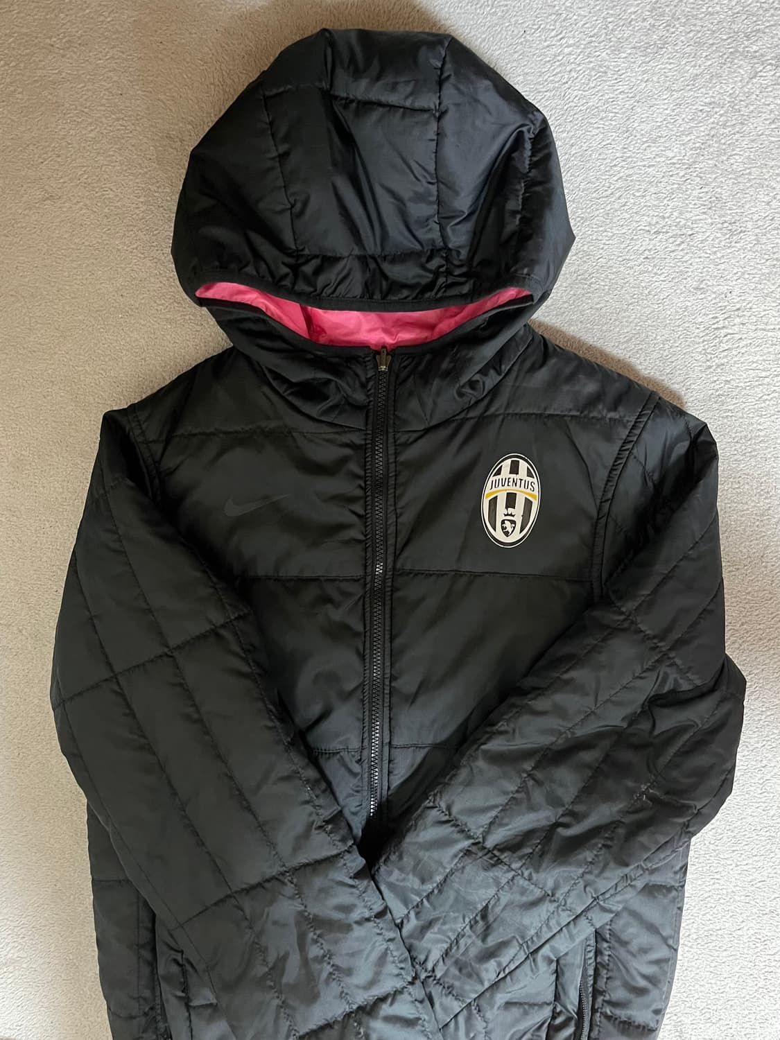 나이키 유벤투스 리버서블 양면 자켓 점퍼 경량패딩 S (90) 상품이미지2