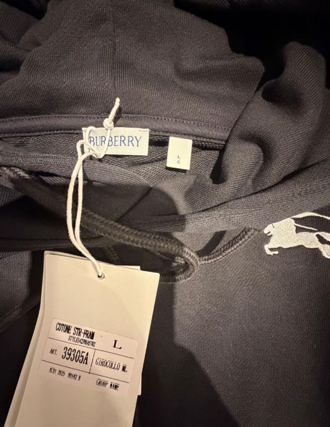 [버버;리] 새상품 / 후드 / 약 105~110 사이즈 상품이미지3