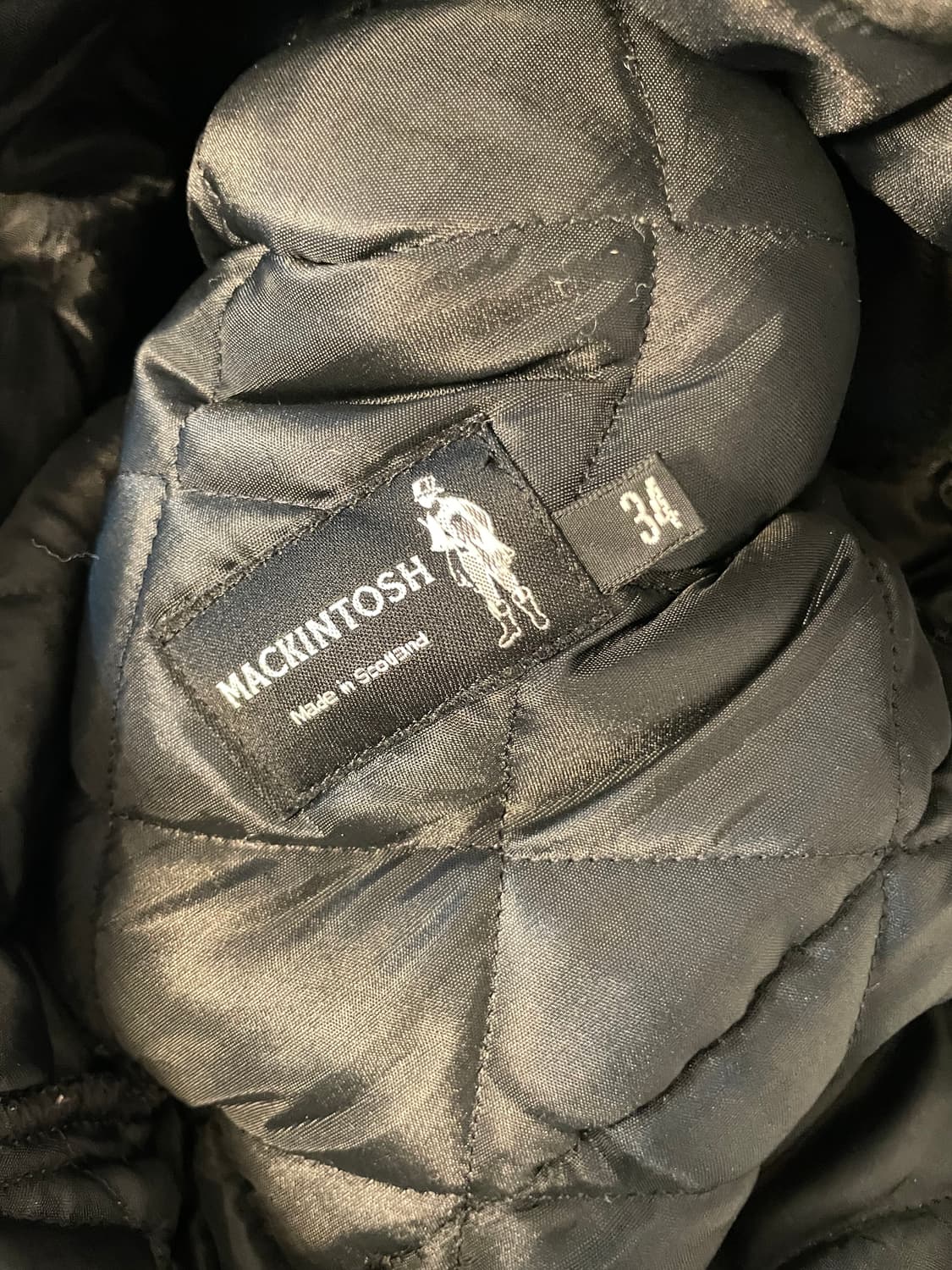 매킨토시 퀼팅 코트  상품이미지7