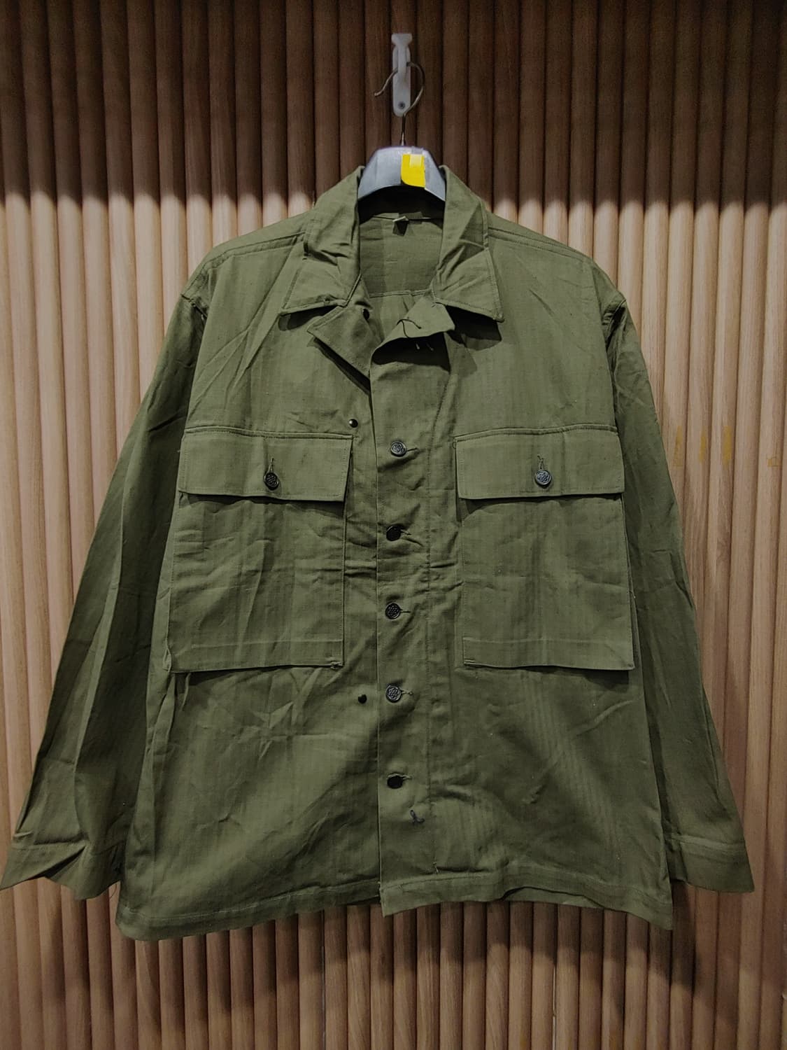 무배) 40년대 미군 M43 hbt 오리지널 셔츠 38R 상품이미지1