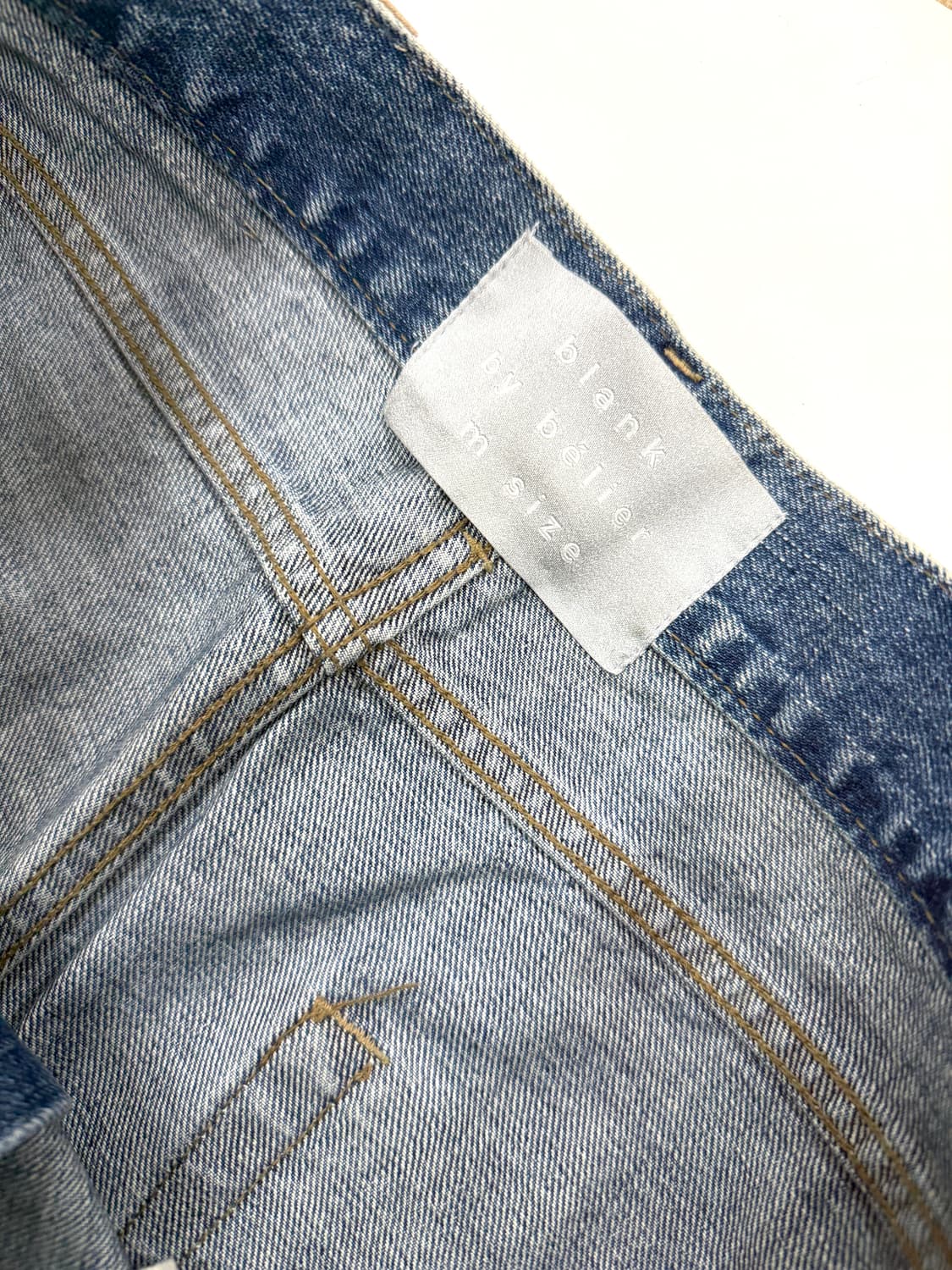 벨리에 빈티지 워시드 데님 팬츠 상품이미지5