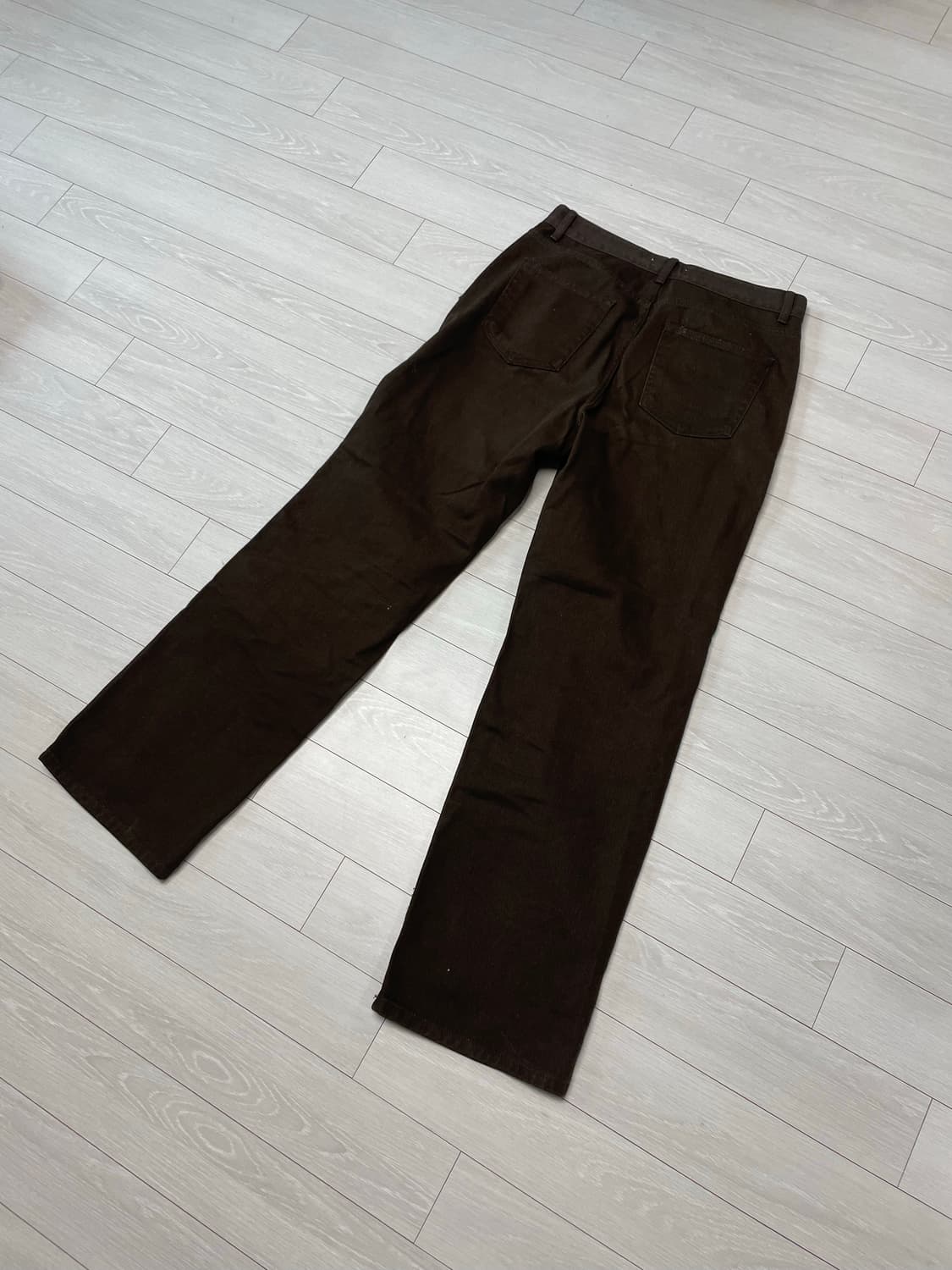 라벨아카이브 Brown Denim Pants 상품이미지4