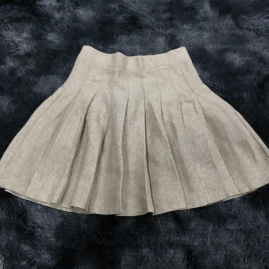 투티/0163 플리츠 니트 스커트 레이어드 러블리 상품이미지2