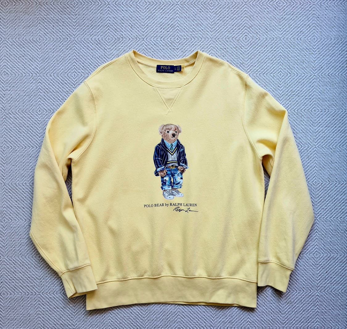 폴로 랄프로렌 베어 맨투맨 스웻셔츠 L  상품이미지1