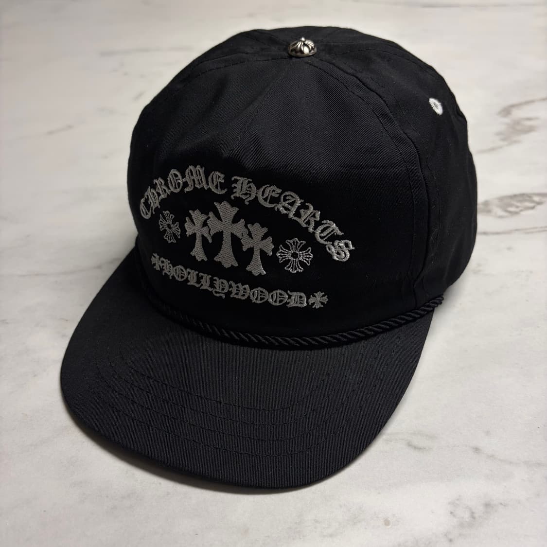 레어) 크롬하츠 세메터리 가스 스테이션 세메터리 캡 모자 블랙 OS 상품이미지2