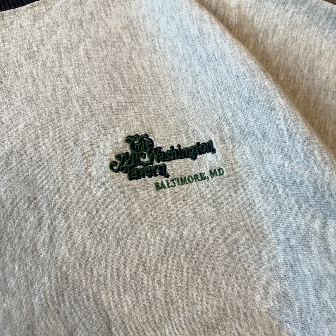 90년대 미국 생산 챔피온 리버스위브 멜란지 스웻셔츠 상품이미지5