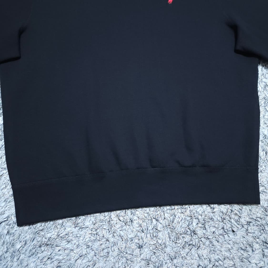 폴로랄프로렌) XL 남자 블랙 기모맨투맨 / 왕눈이샵 상품이미지4