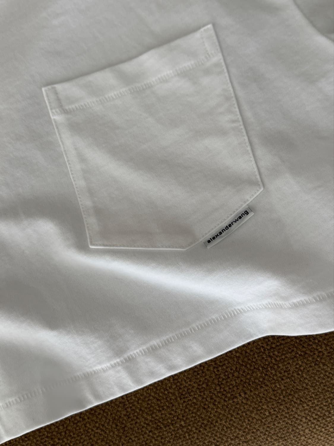 알렉산더왕(Alexander Wang) 크롭 반팔 티셔츠 상품이미지7