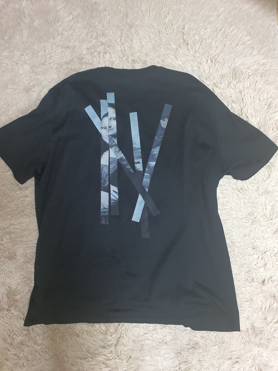 닐바렛 모나리자 컷팅 반팔 티 사이즈 105 상품이미지3