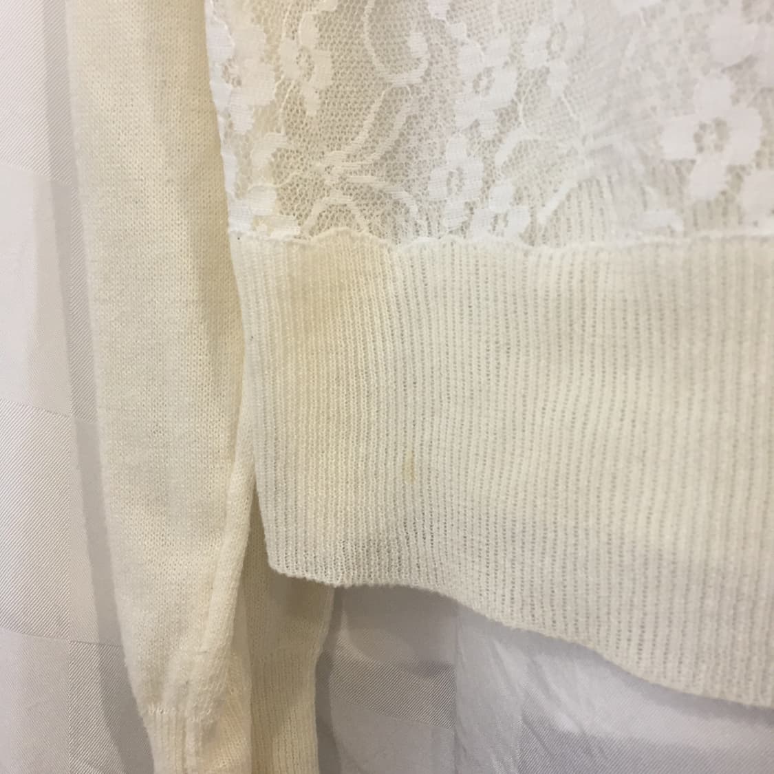 Vintage 히메갸루 페어리 백시스루 가디건 상품이미지5