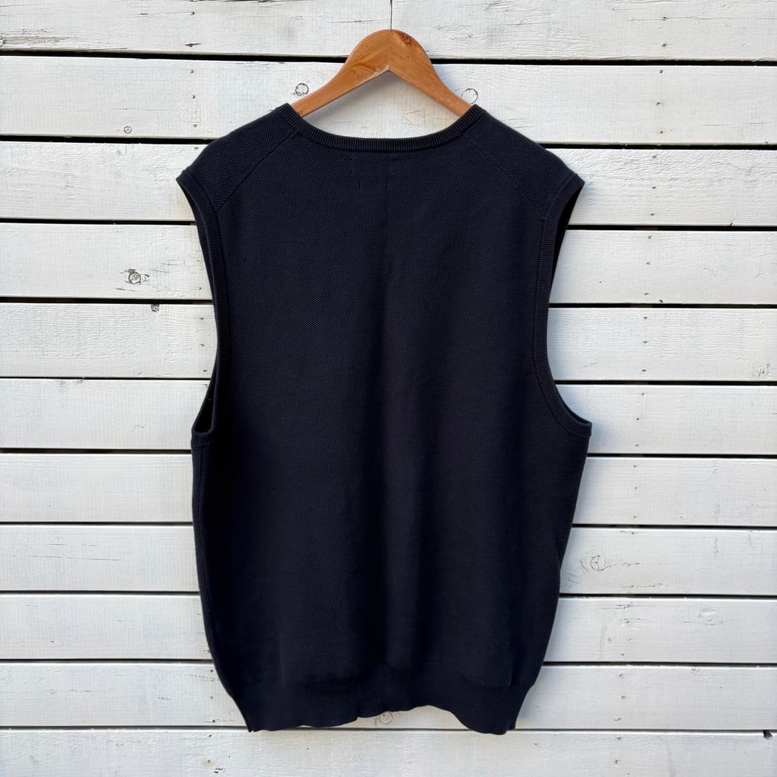 Polo 폴로 피마코튼 니트 조끼 베스트 상품이미지2