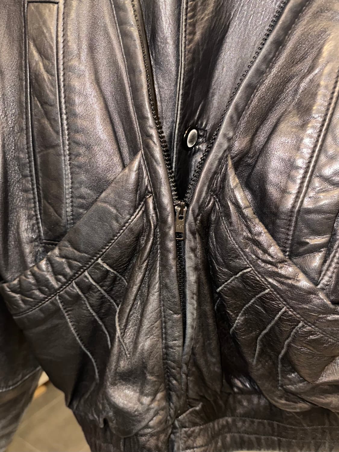 90’s Umberto Olivieri leather jacket 상품이미지7
