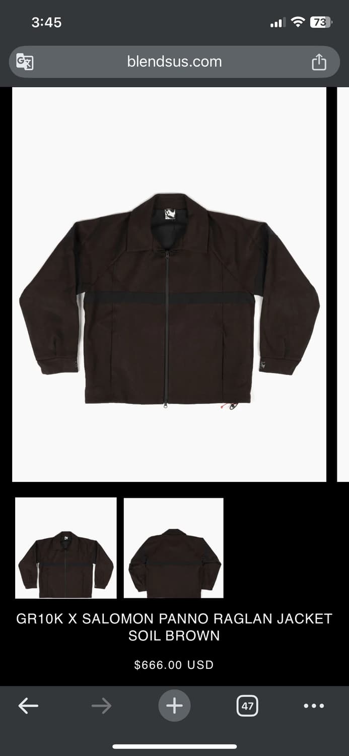 GR10K X SALOMON PANNO 상품이미지3