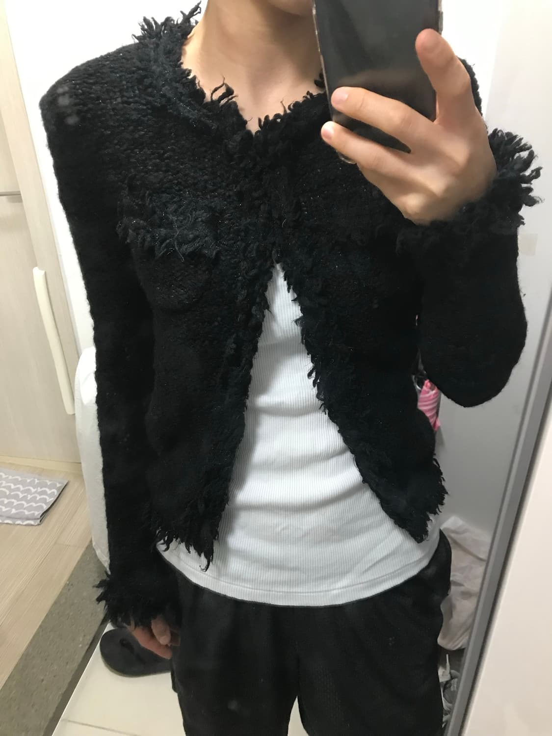 빈티지 트위드 가디건 상품이미지5