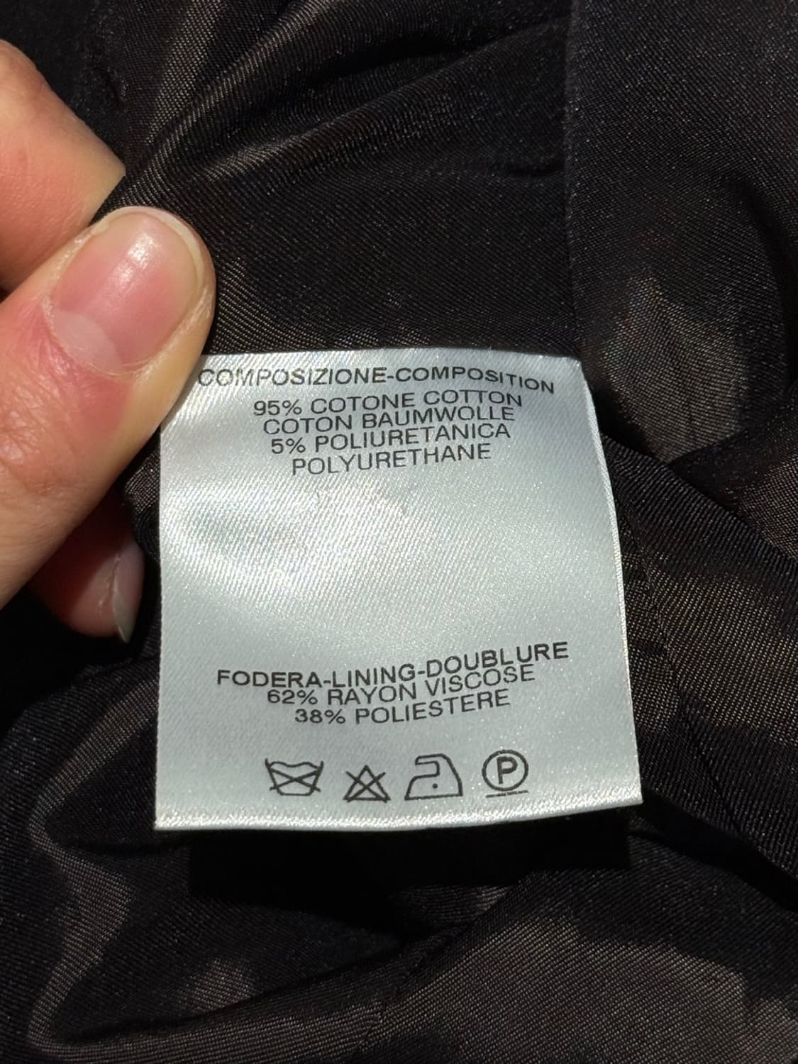 구찌 브라운 벨벳 2B 블레이저 자켓 상품이미지8