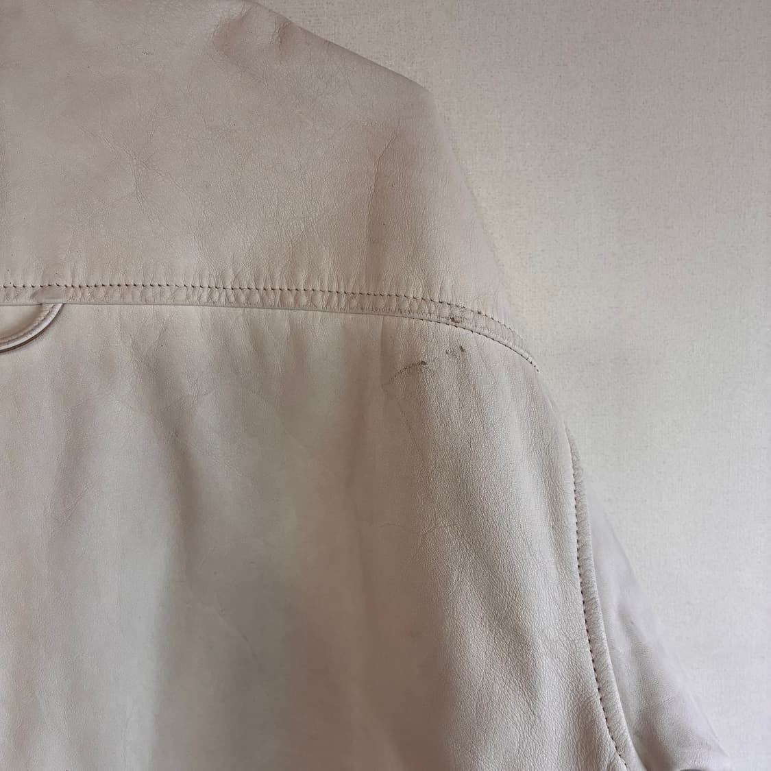 마르지엘라 H&M 레더 코트 상품이미지4