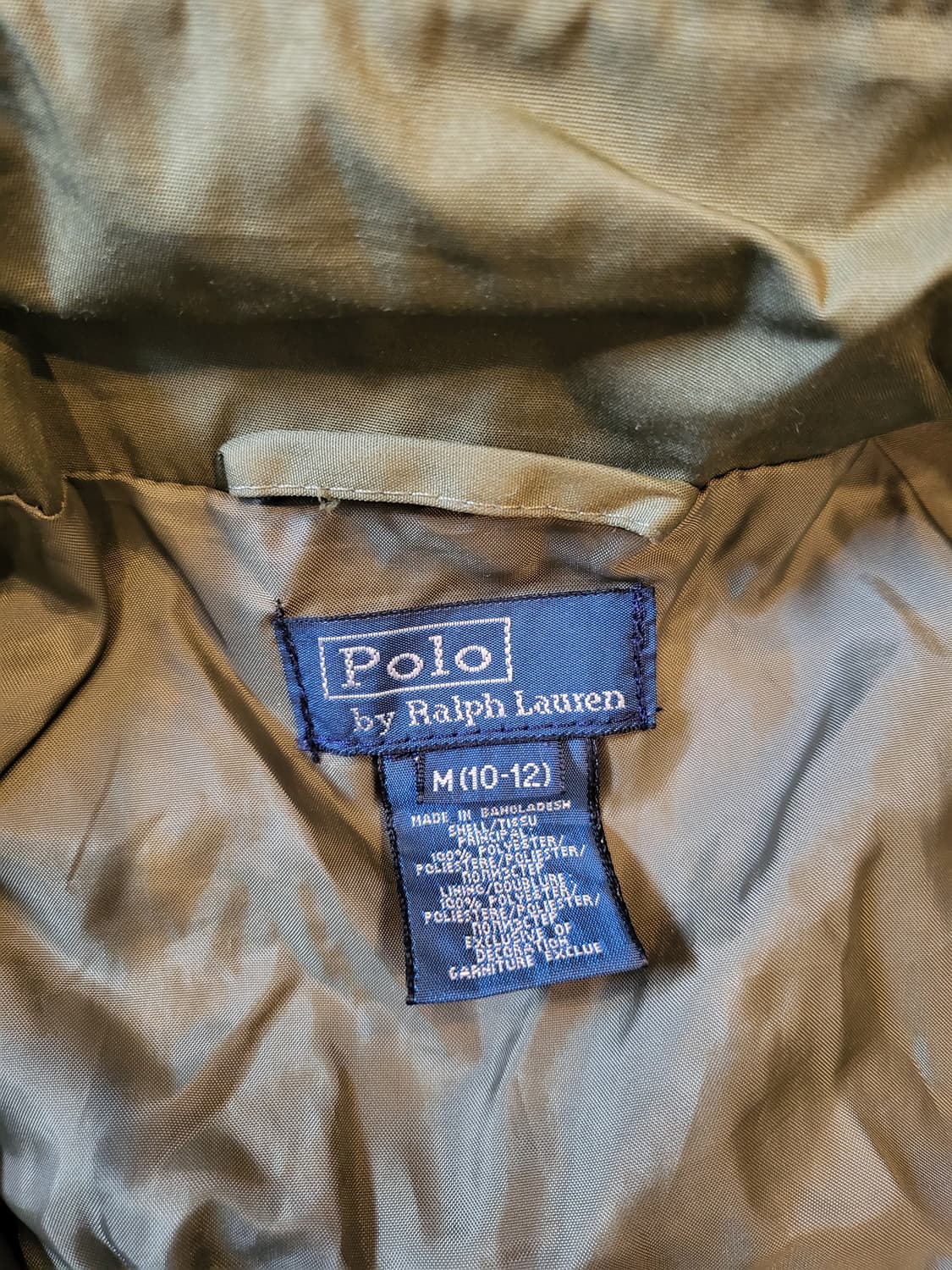 폴로 랄프로렌 키즈 후드 바람막이 M 상품이미지2