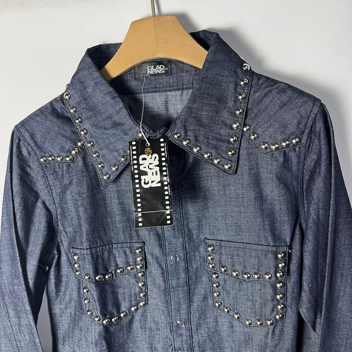 [GLAD NEWS] 글래드뉴스 스터드 웨스턴셔츠 (새상품) 상품이미지3